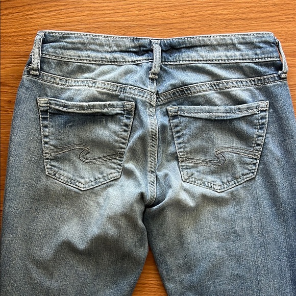 Silver Jeans Women's Blue Denim Jeans - Picture 5 of 8